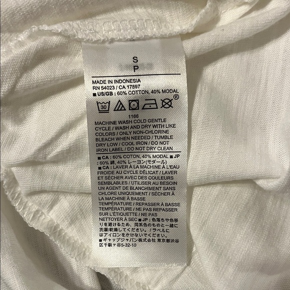 Banana Republic White Sleeveless V-Neck Top - Picture 8 of 8